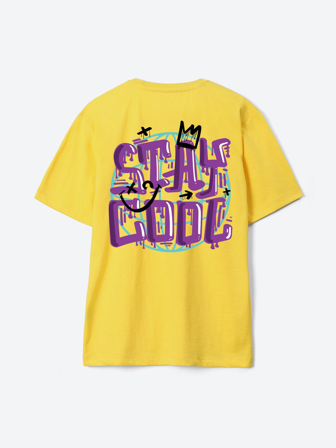 

YK Boys Typography Printed Pure Cotton T-shirt, Yellow
