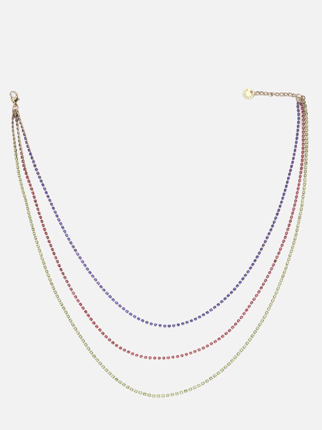 

FOREVER 21 Gold Plated Layered Necklace