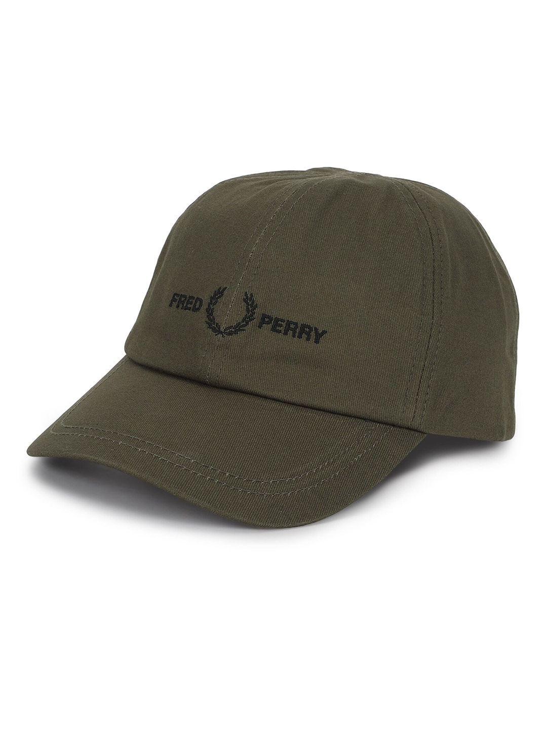 Fred Perry Men Embroidered Baseball Cap, Green