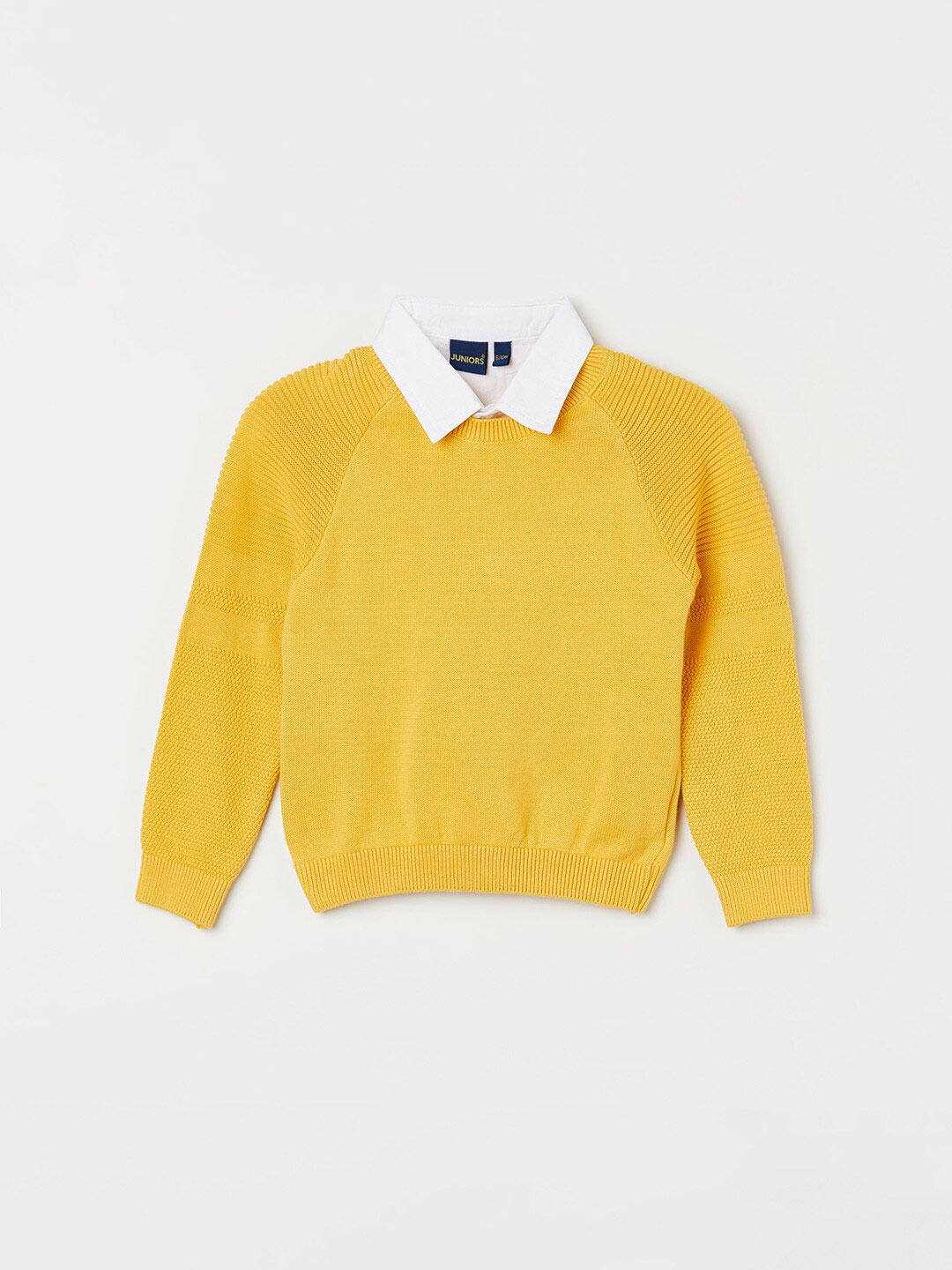 

Juniors by Lifestyle Boys Pure Cotton Pullover, Mustard