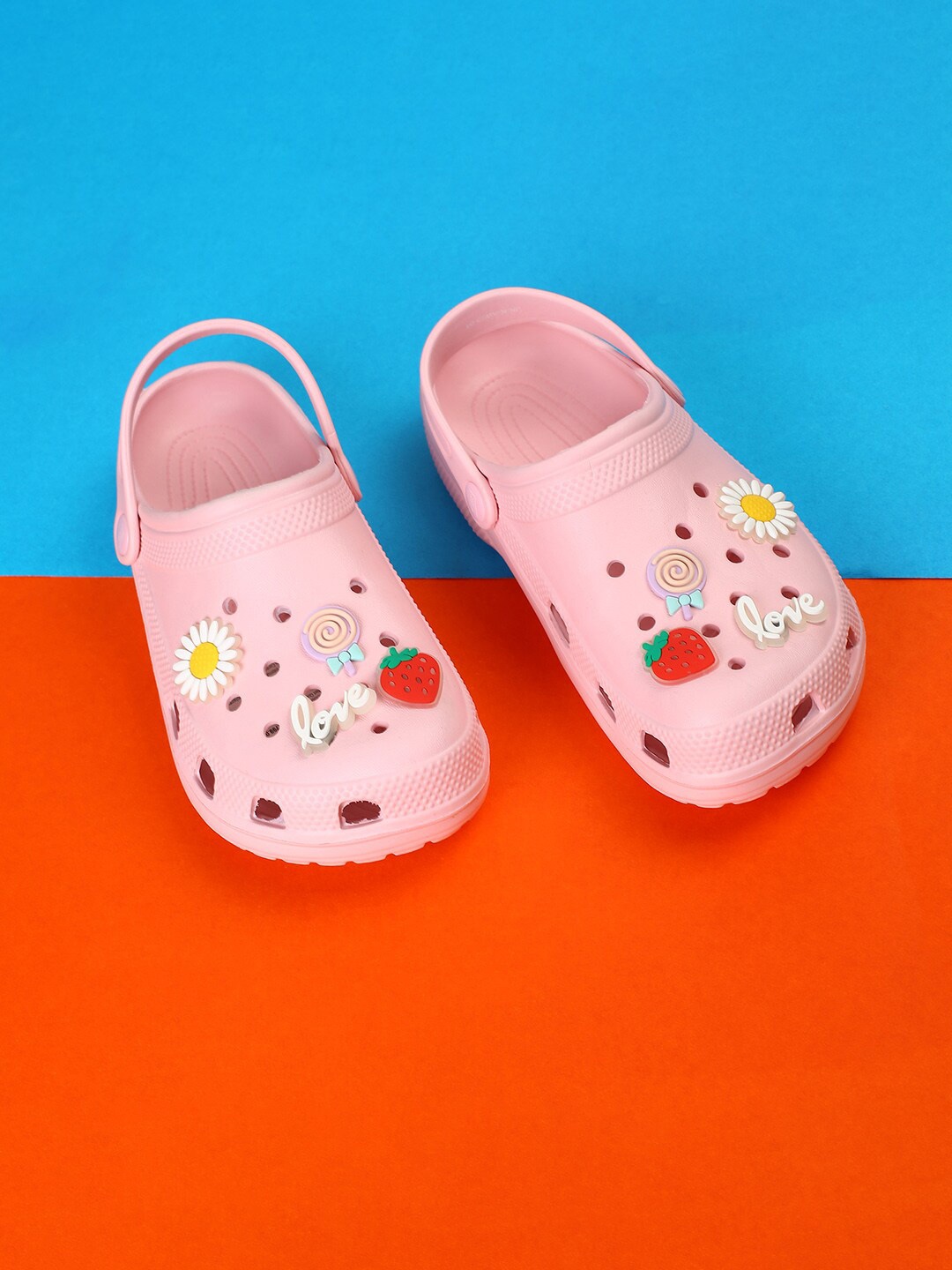 

Fame Forever by Lifestyle Girls Embellished Clogs, Pink