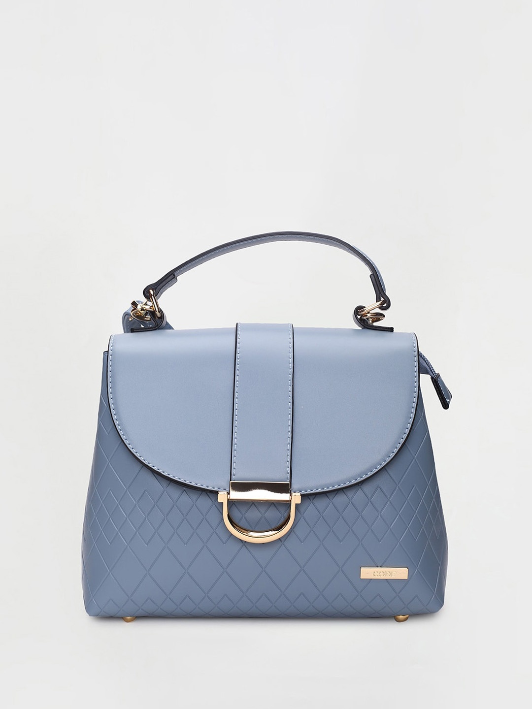 

CODE by Lifestyle Textured Structured Satchel, Blue