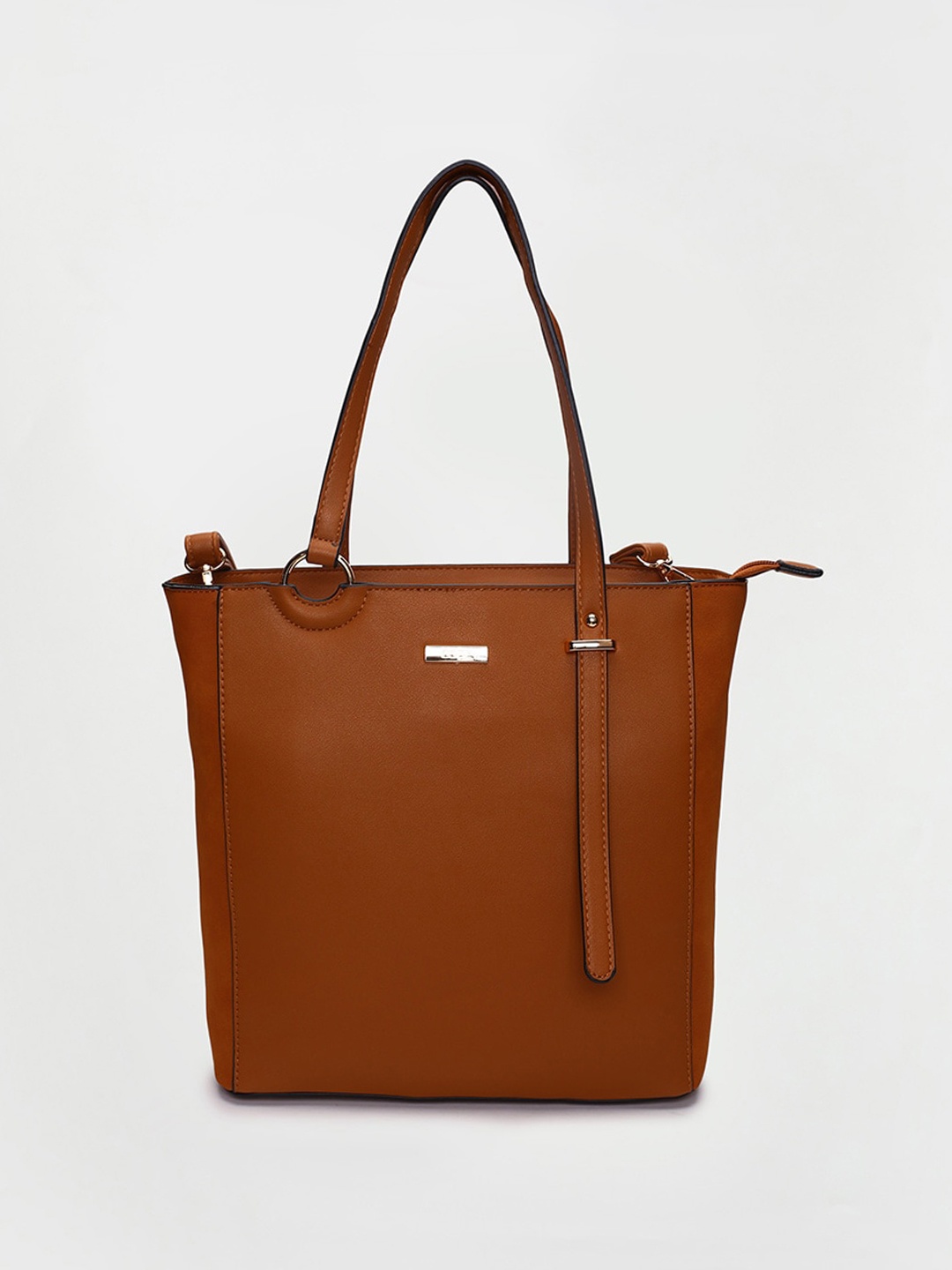 

CODE by Lifestyle Structured Shoulder Bag, Tan