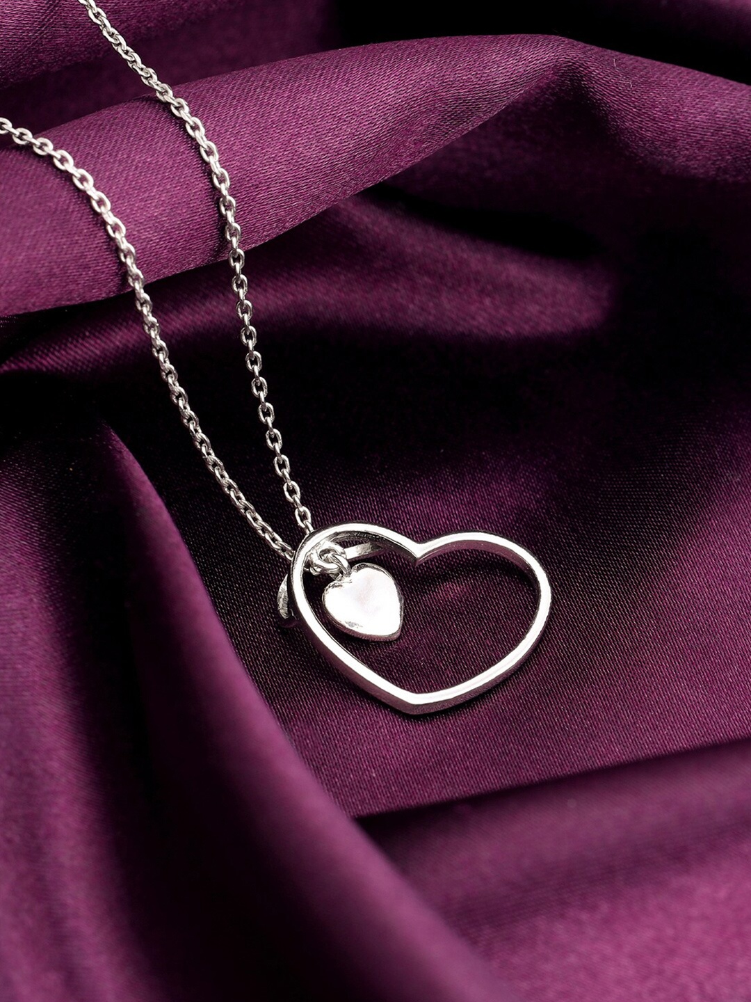 

GIVA 925 Sterling Silver Rhodium Plated Necklace