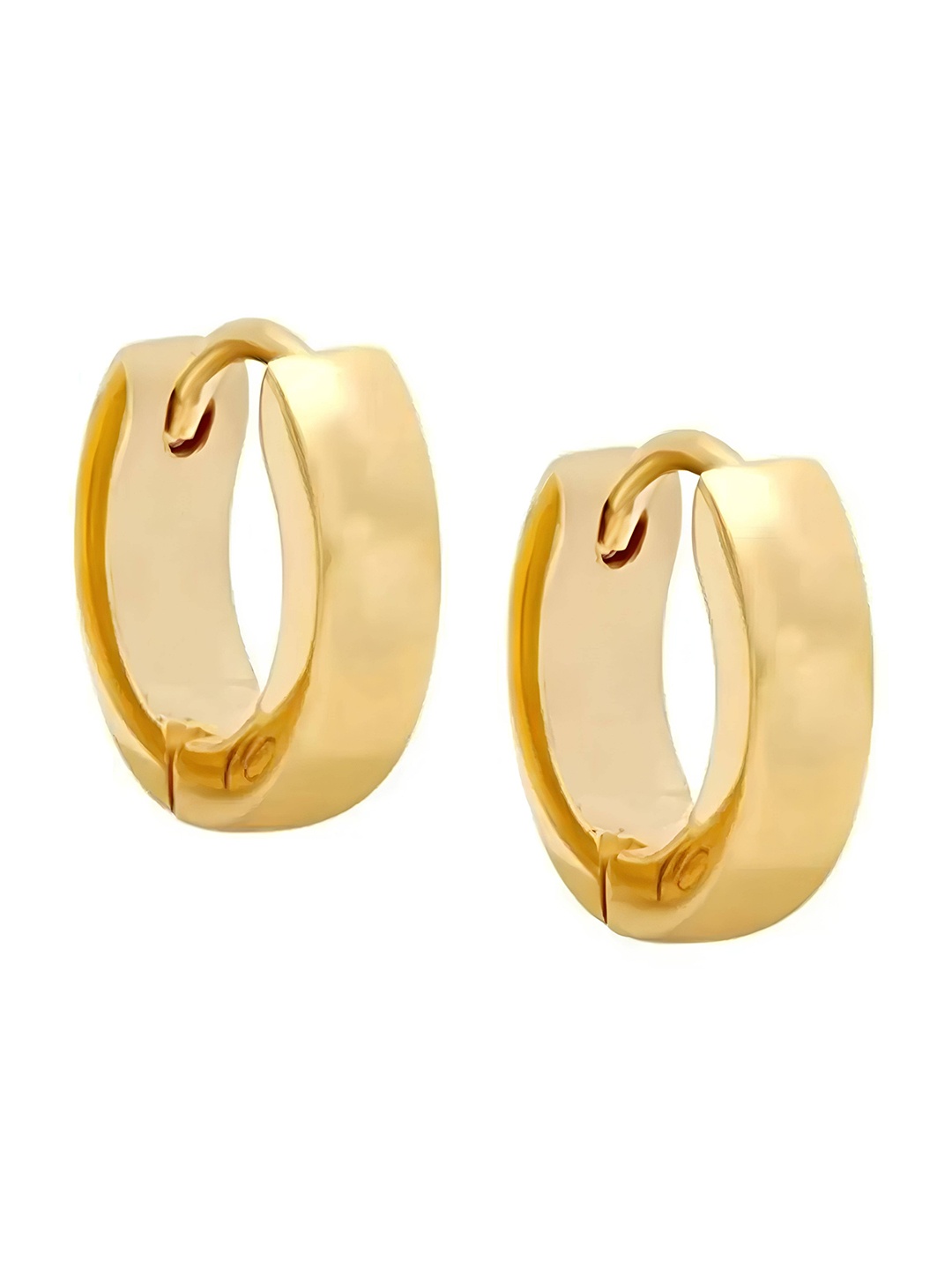 

KARISHMA KREATIONS Gold-Plated Contemporary Hoop Earrings