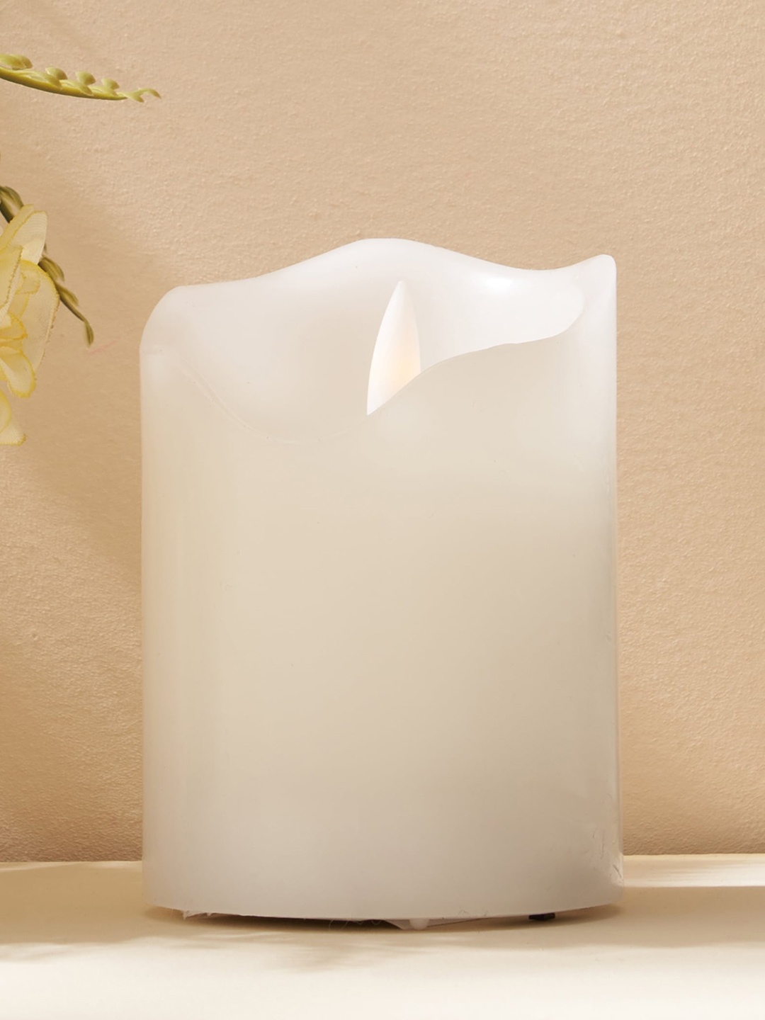 

Home Centre Pegasus White LED Pillar Candle