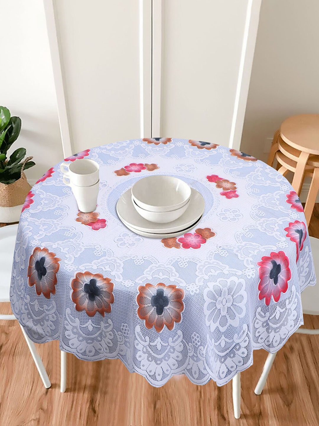 

Dakshya Industries Blue Cotton 4 Seater Table Covers