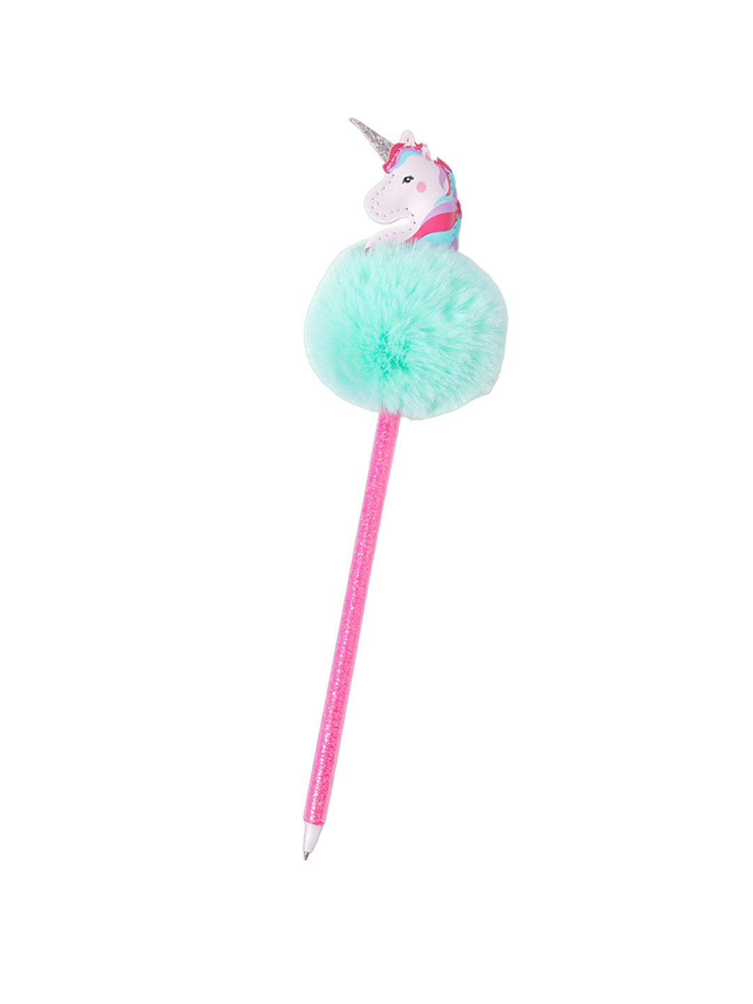 

Accessorize Girls Unicorn Pom Pen Stationery, Pink