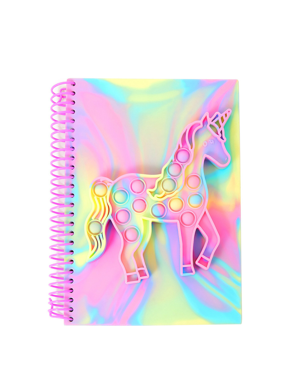 

Accessorize Girls Push Popper Notebook, Purple