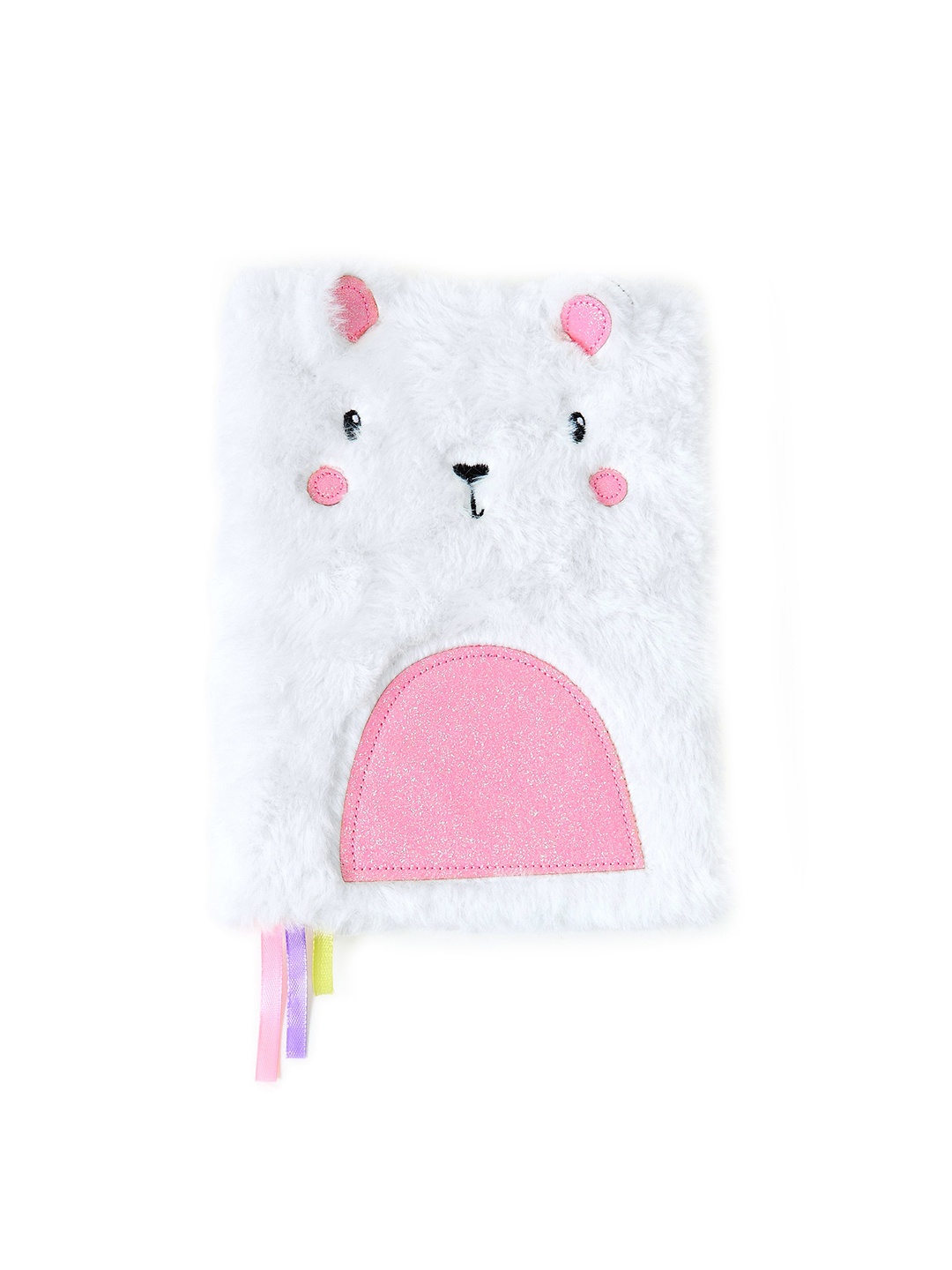 

Accessorize Bear Fluffy Notebook, White