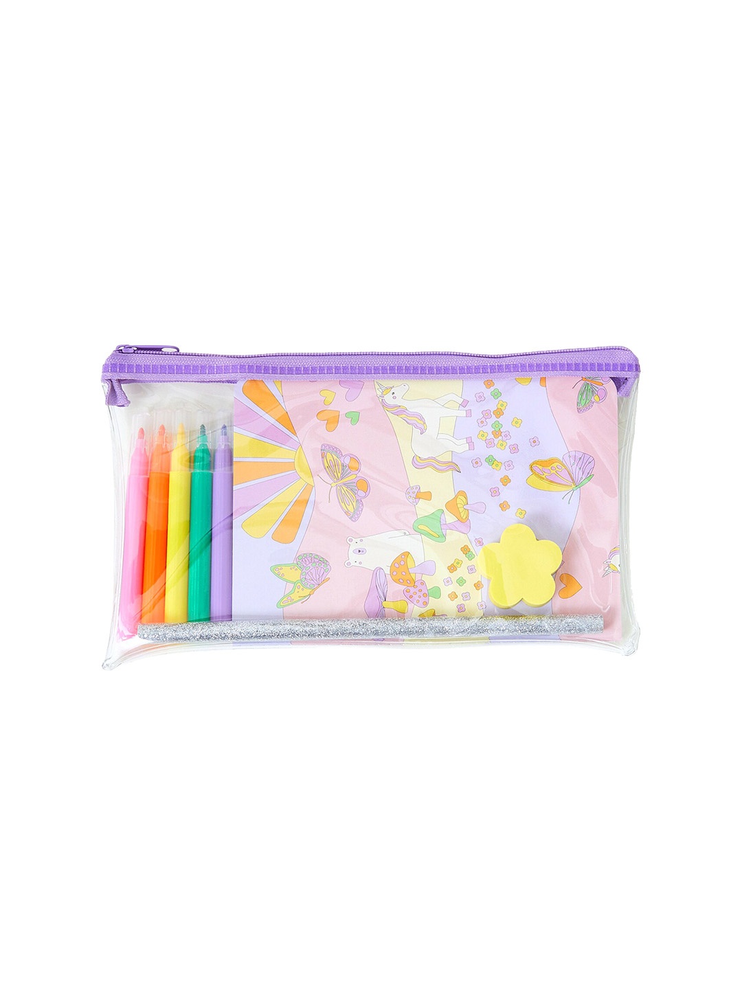 

Accessorize Girls London Unicorn Stationery Set, Yellow
