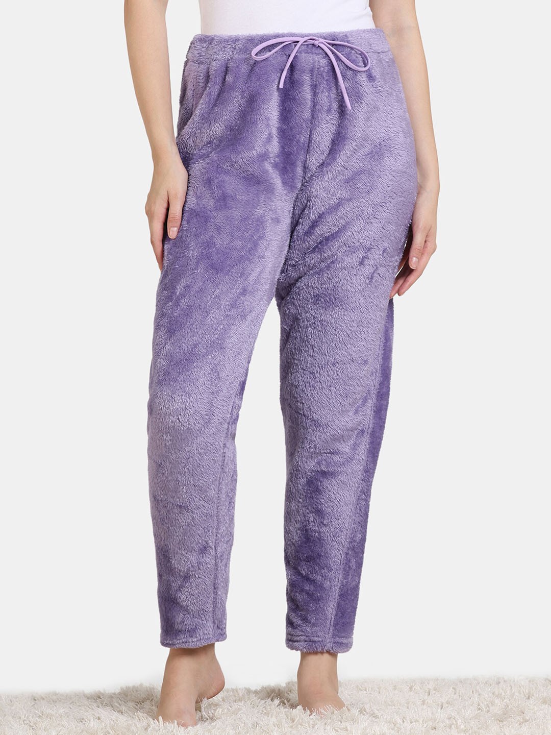 

Zivame Women Lounge Pants, Purple
