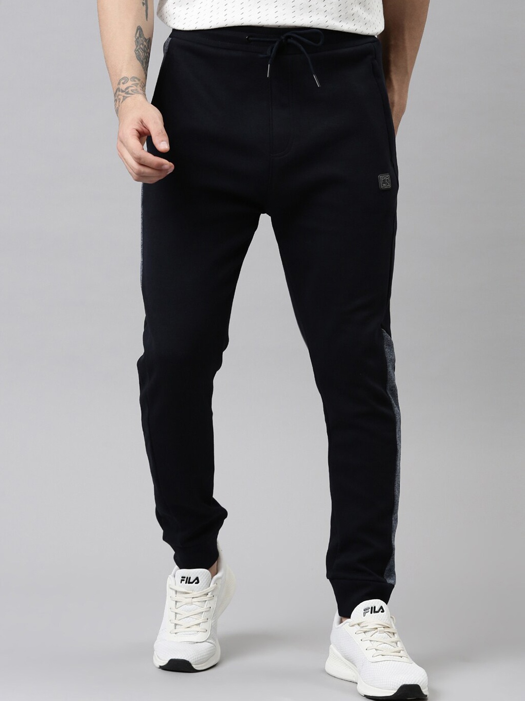 

Proline Men Cotton Joggers, Navy blue