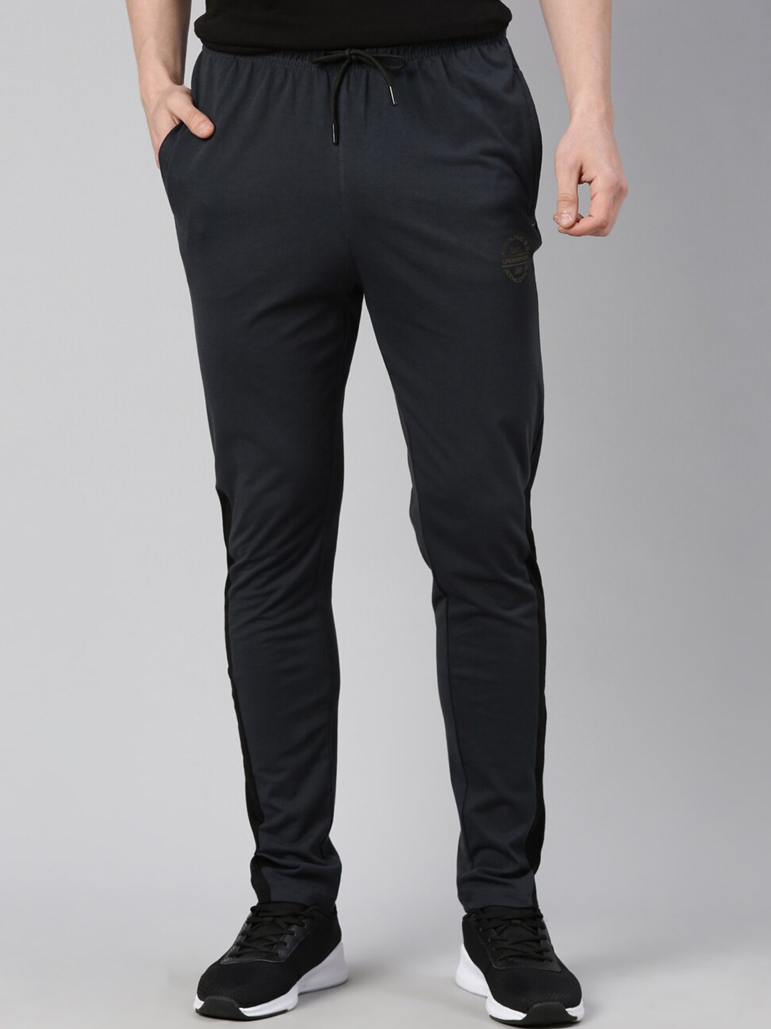 

Proline Men Cotton Track Pants, Navy blue
