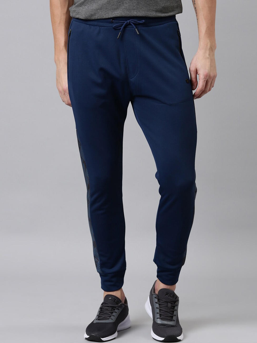 

Proline Men Cotton Joggers, Navy blue