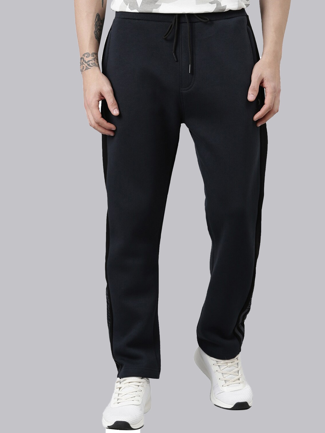 

Proline Men Regular Fit Mid-rise Cotton Track Pants, Navy blue