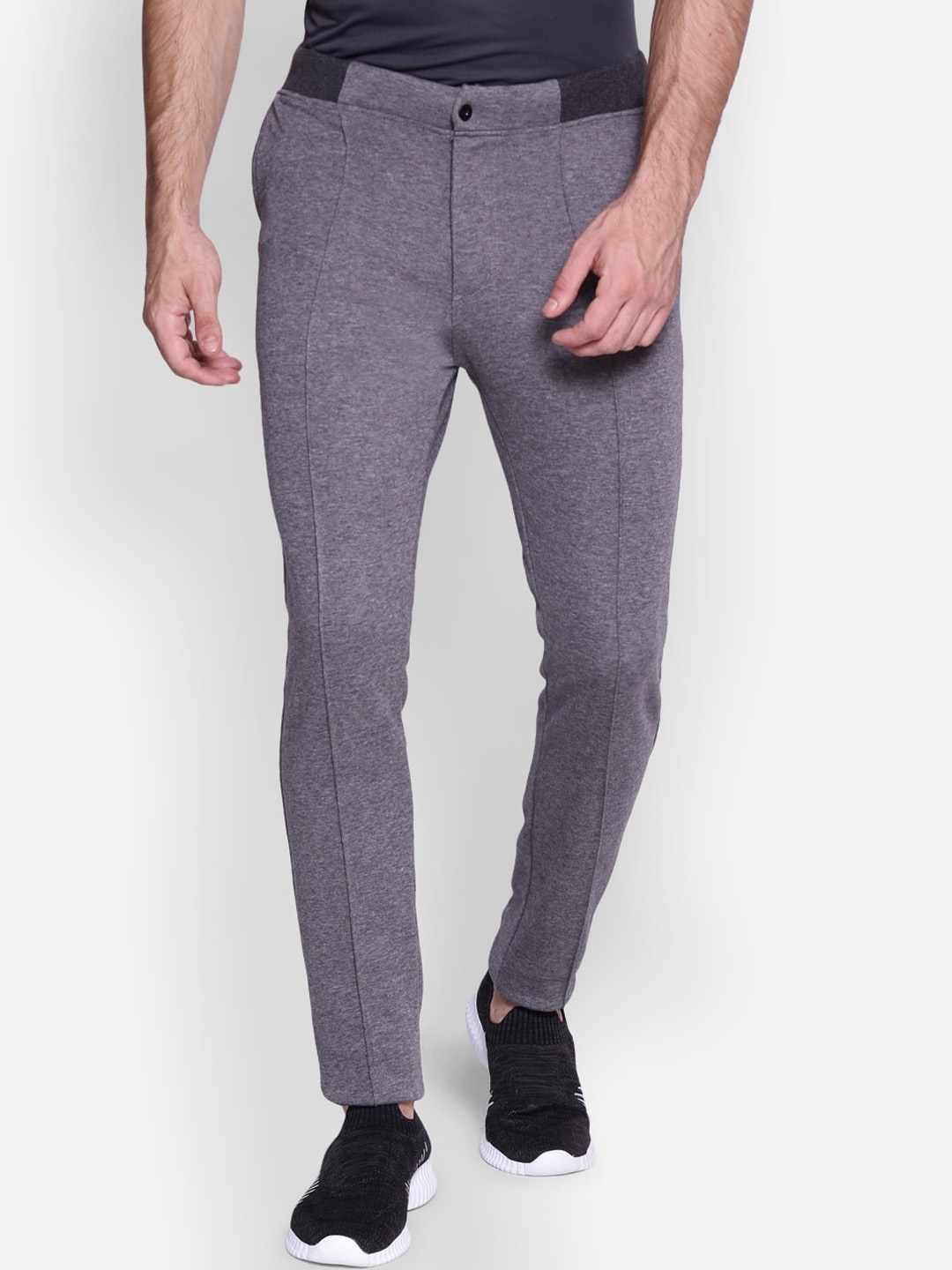 

Proline Men Mid Rise Track Pants, Grey