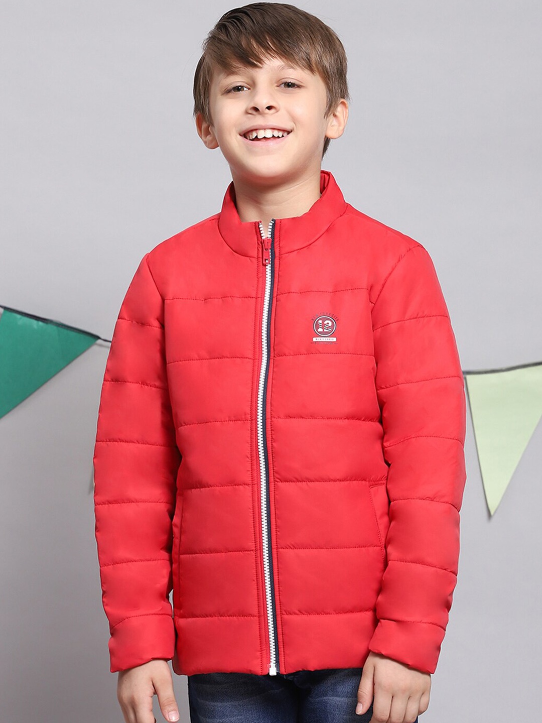 

Monte Carlo Boys Lightweight Padded Jacket, Red