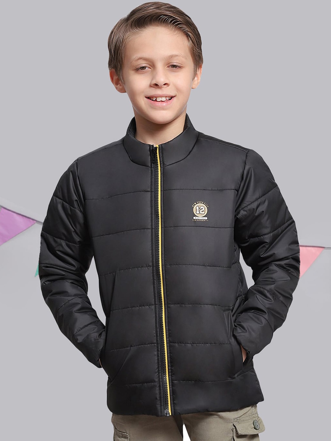 

Monte Carlo Boys Lightweight Padded Jacket, Black