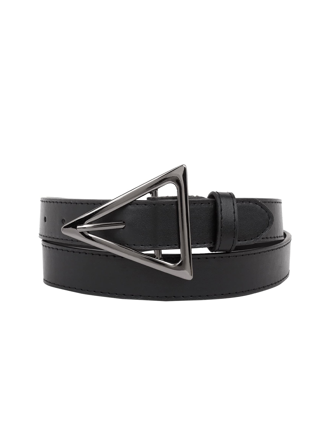 

Zacharias Women Leather Belt, Black
