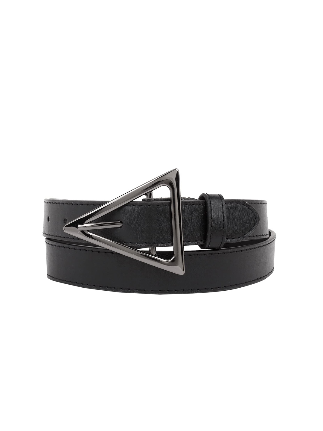 Zacharias Women Leather Belt, Black