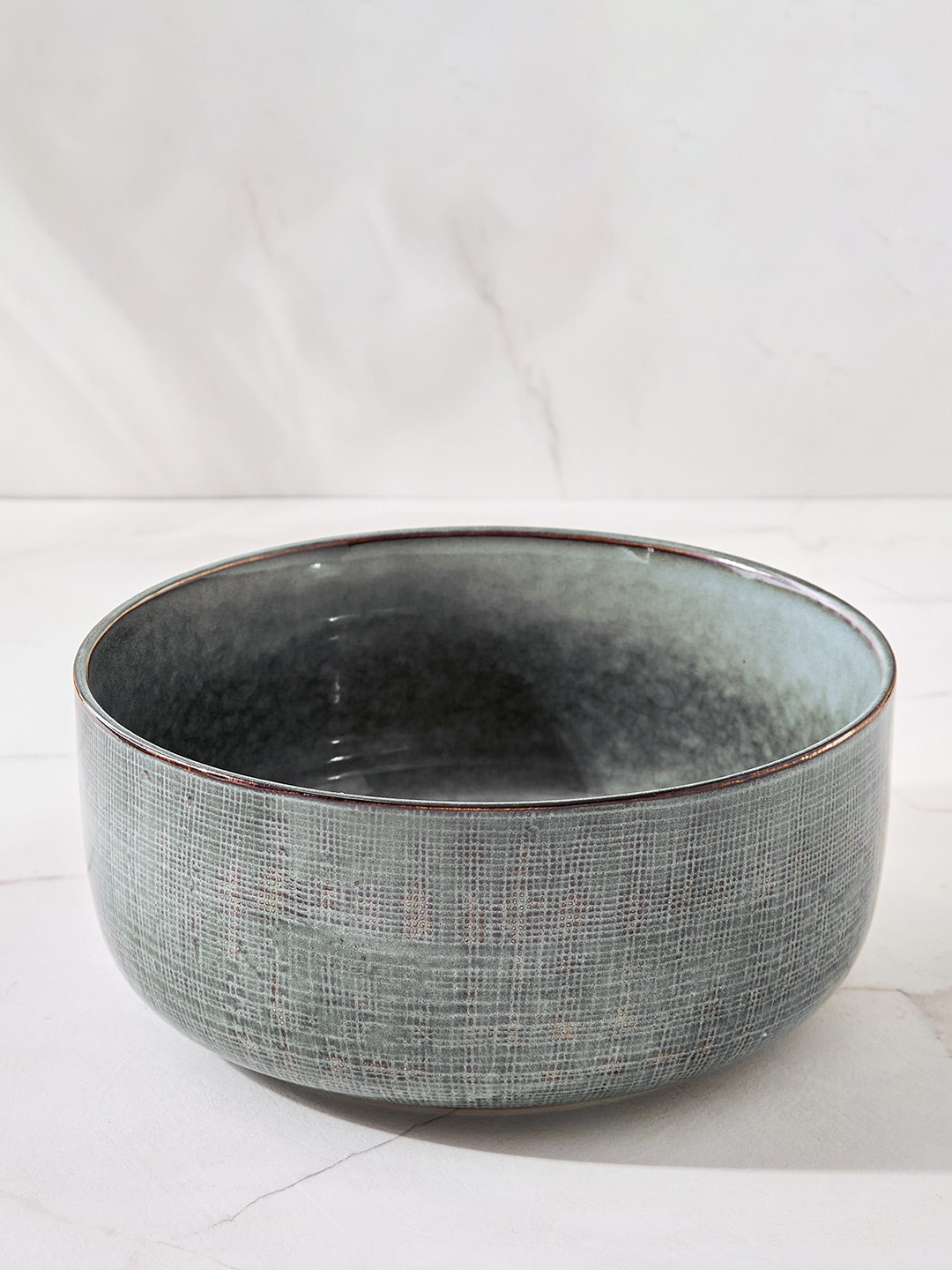 

Home Centre Cerradura Grey Stoneware Serving Bowl 800 ml