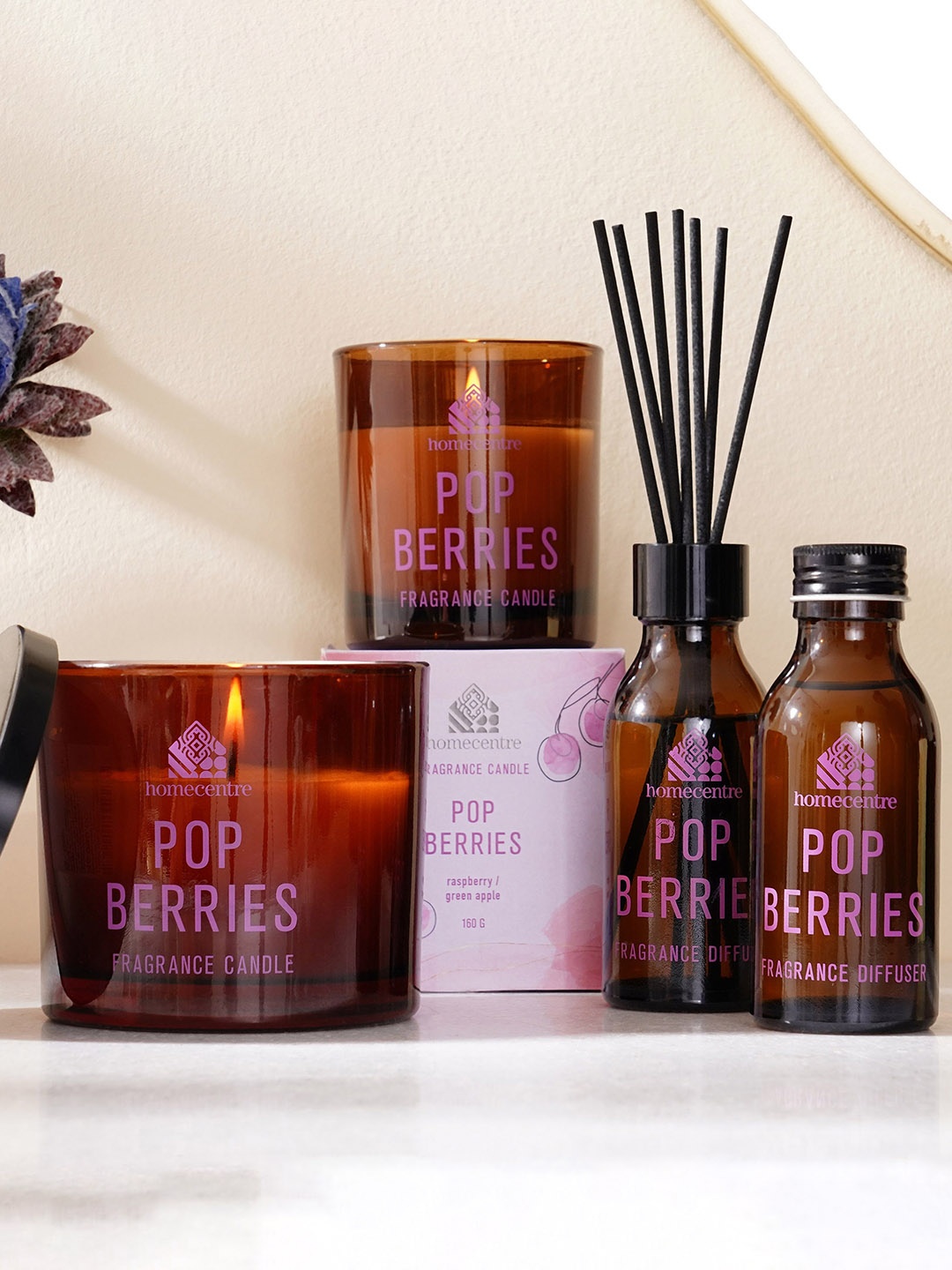 

Home Centre Enchanted Transparent Pop Berries Diffuser Oil 100 ml