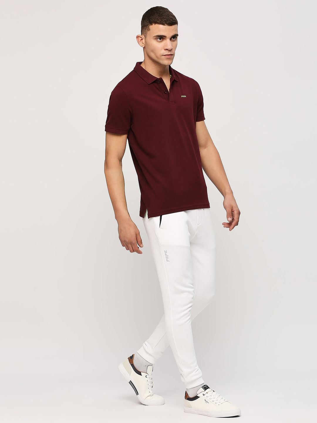 

Pepe Jeans Polo Collar Cotton T-shirt, Red