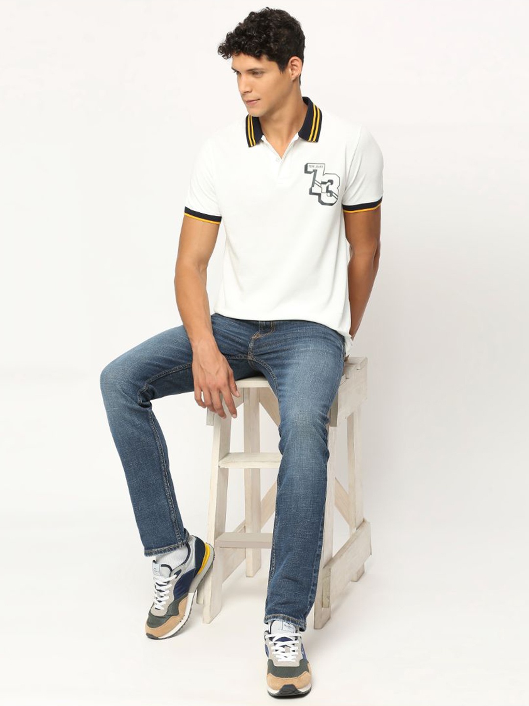 

Pepe Jeans Polo Collar Cotton T-shirt, White