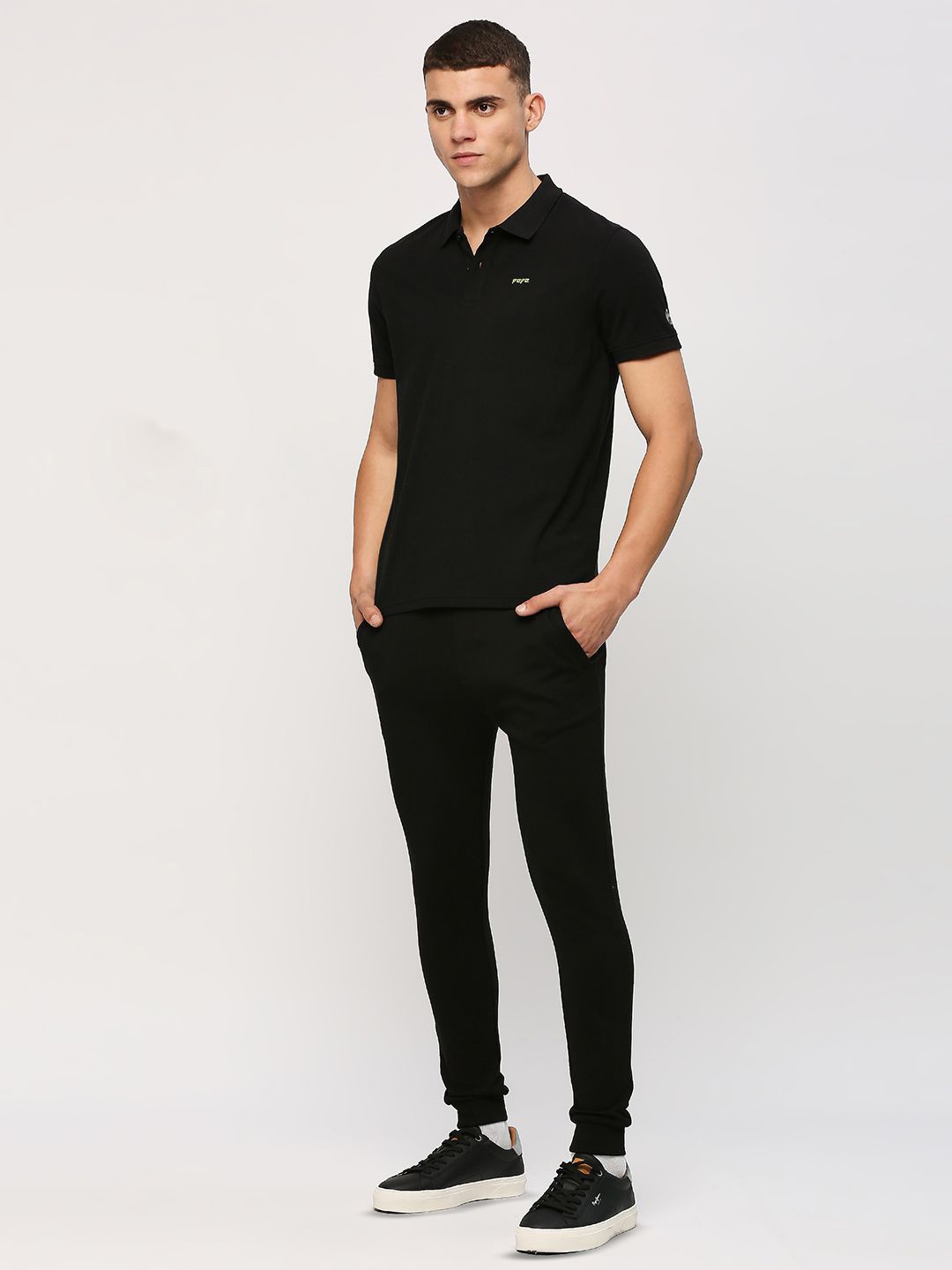 

Pepe Jeans Polo Collar Cotton T-shirt, Black