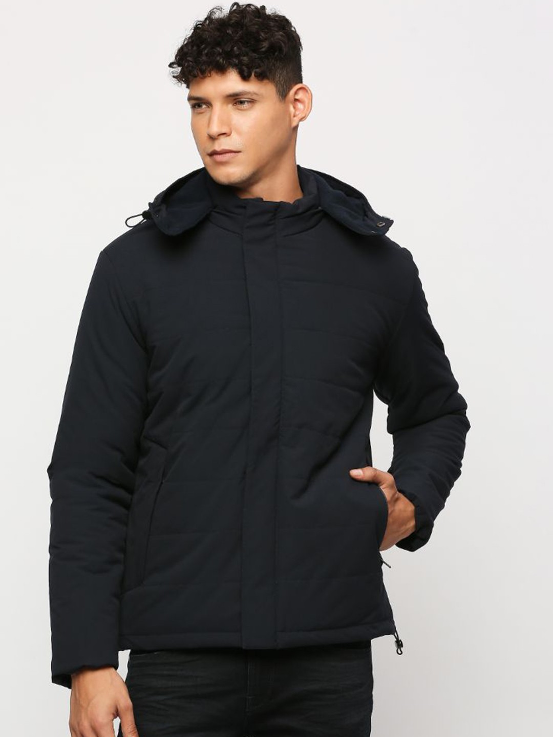 

Pepe Jeans Long Sleeves Hooded Bomber Jacket, Blue