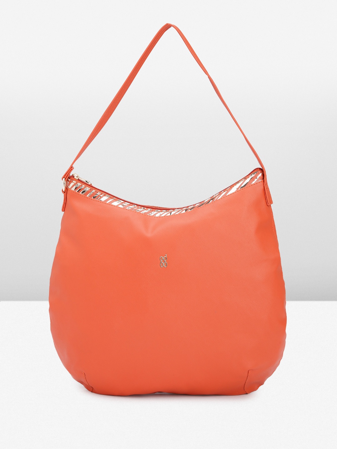 

Baggit Structured Hobo Bag, Orange