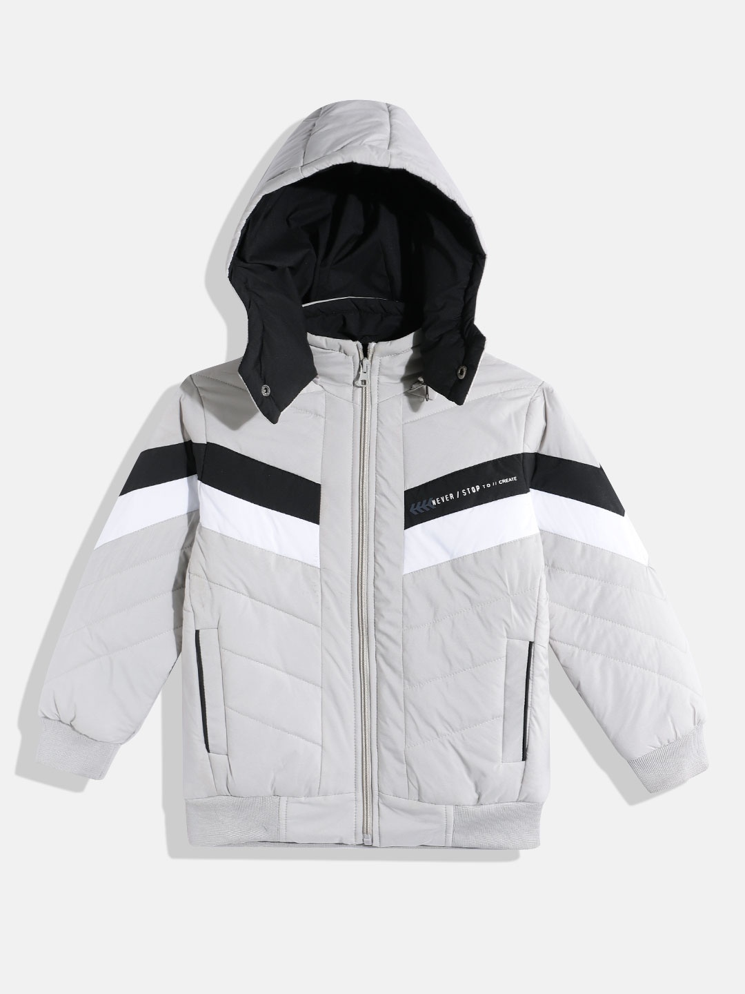 

Fort Collins Boys Hooded Bomber Jacket, Beige