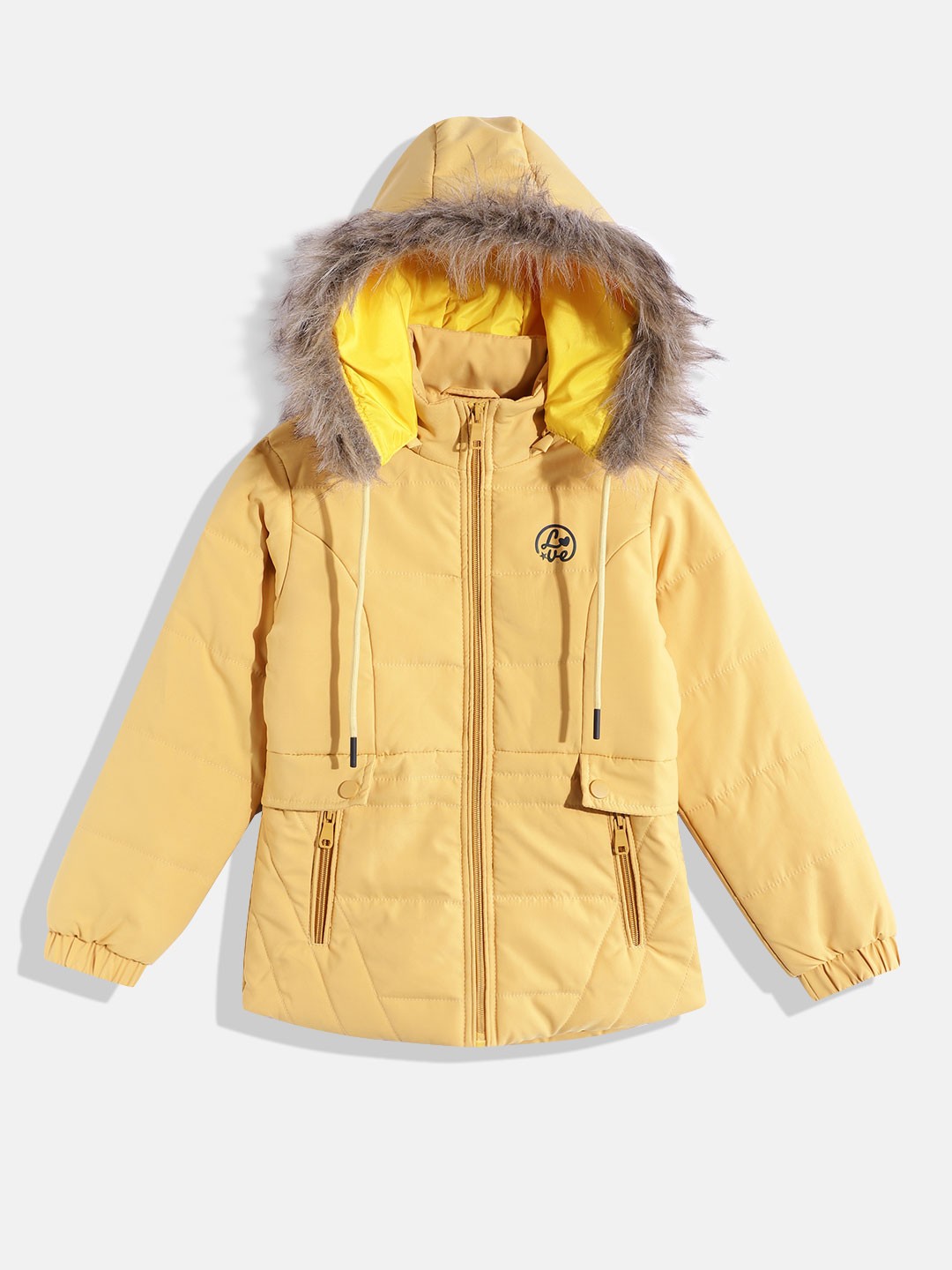 

Fort Collins Girls Hooded Padded Jacket, Yellow