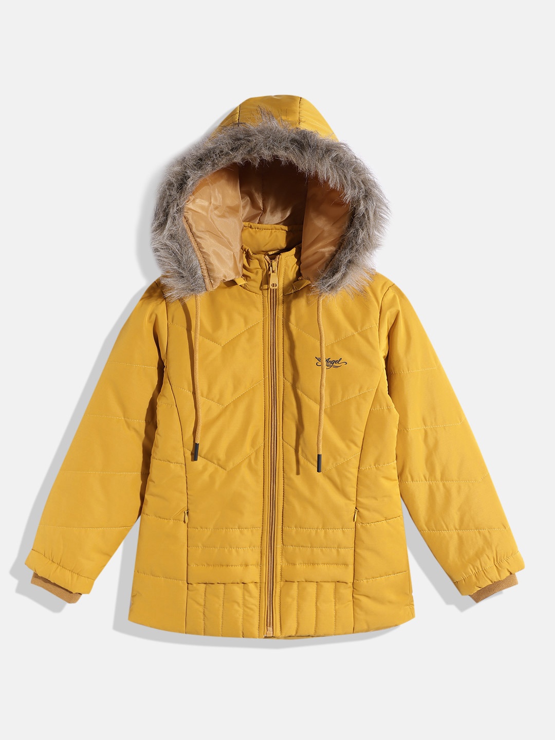 

Fort Collins Girls Hooded Padded Jacket, Yellow