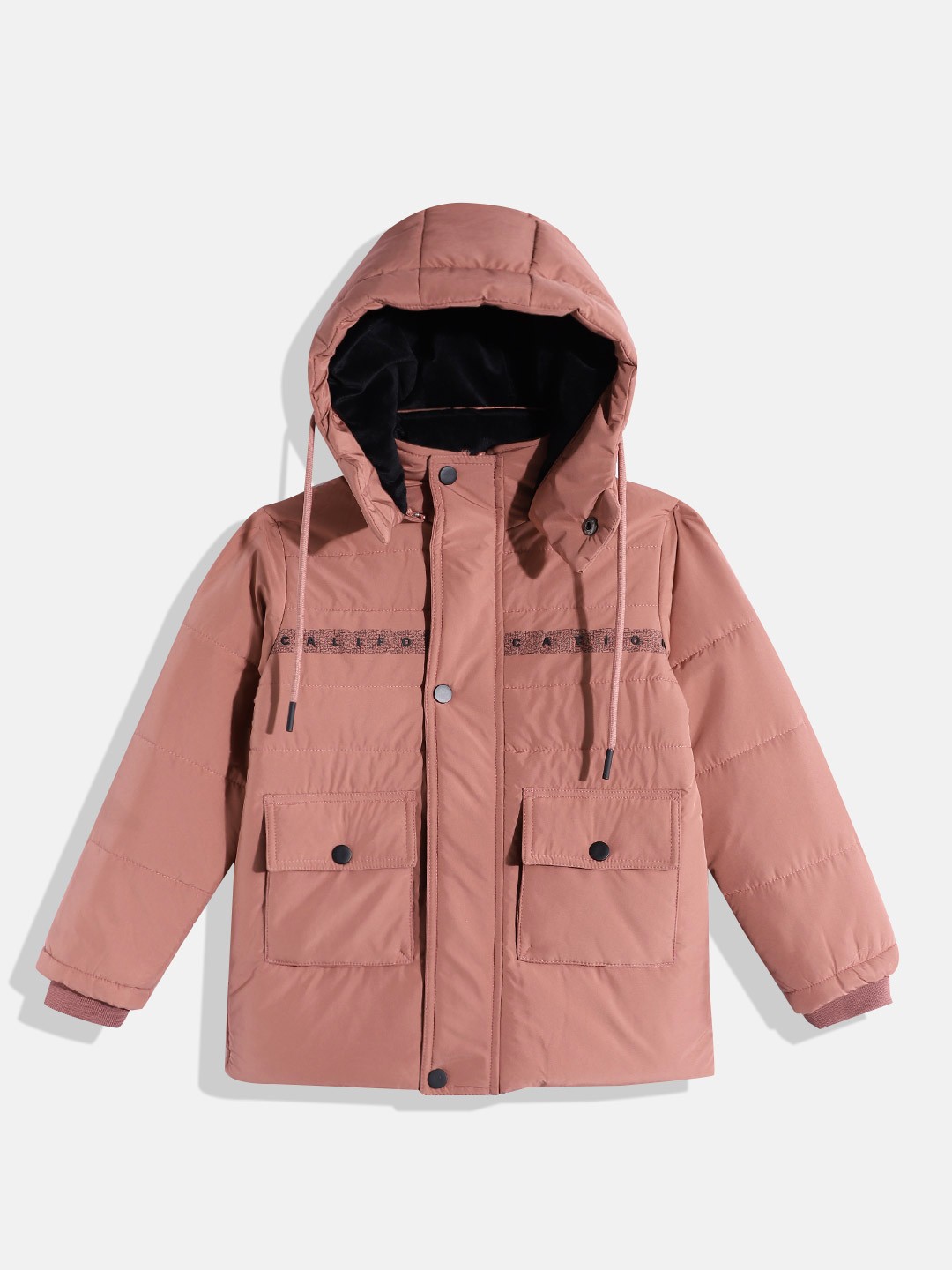 

Fort Collins Boys Hooded Tailored Jacket, Rose