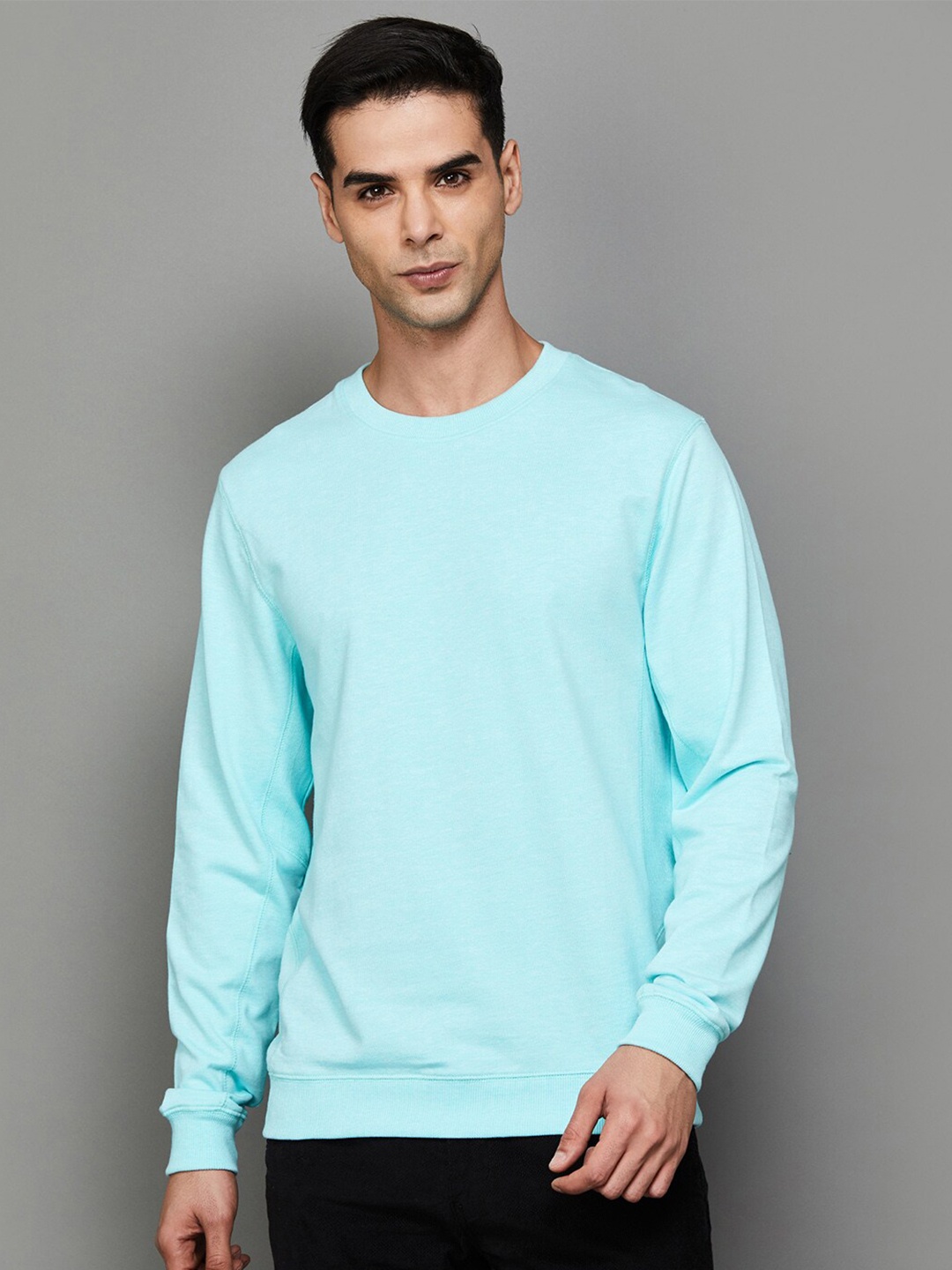 

CODE by Lifestyle Round Neck Pullover, Sea green