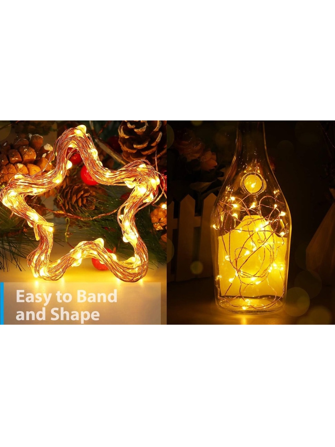 

Ascension White 60 Pieces Waterproof String Lights