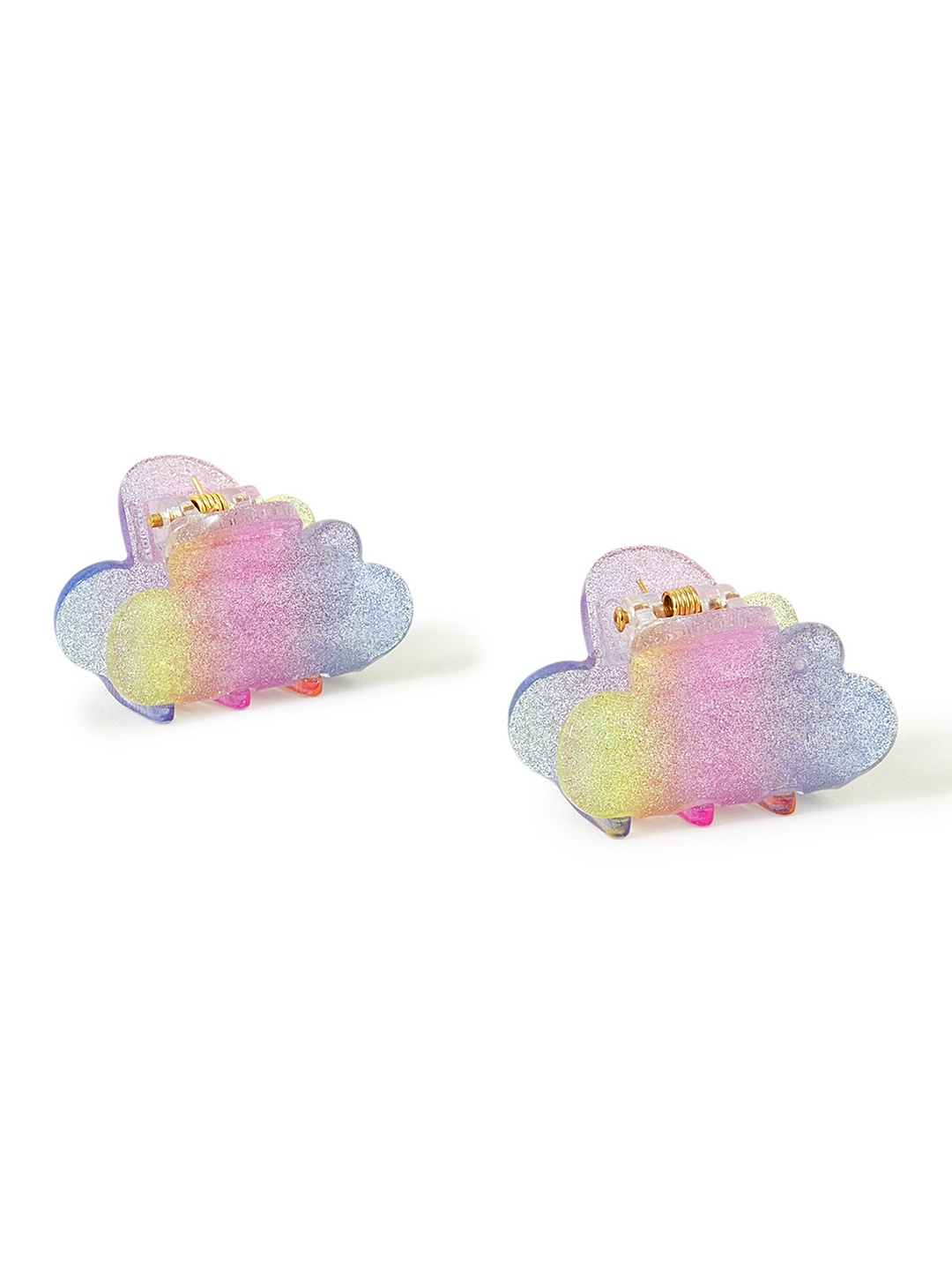 

Accessorize Girls Set Of 2 Embellished Claw Clip, Purple