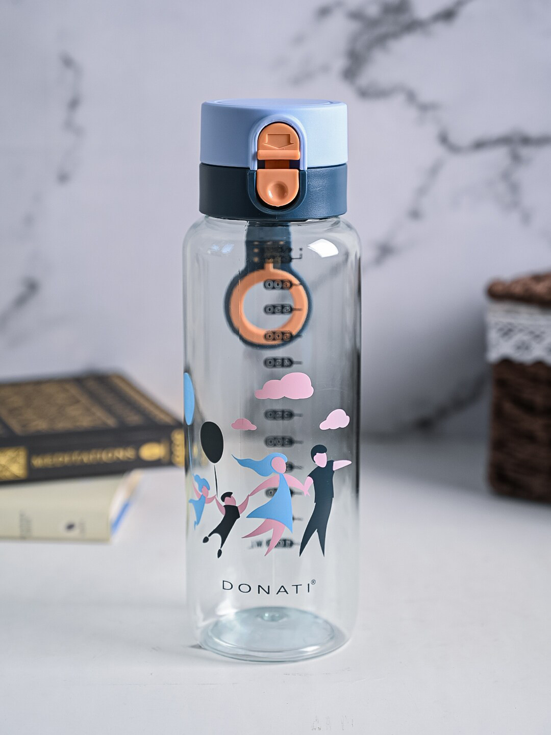 

MARKET99 Donati Blue Printed Sipper Bottle 750 ml