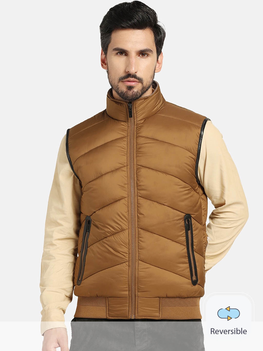 

Blackberrys Reversible Padded Jacket, Gold