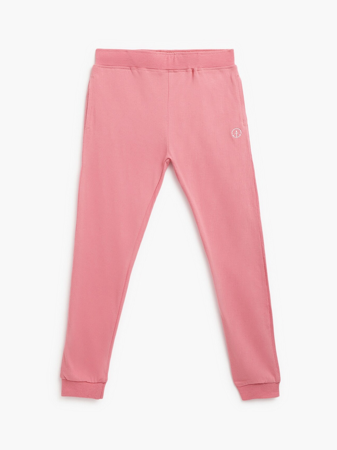 

Campana Girls Cotton Joggers, Peach