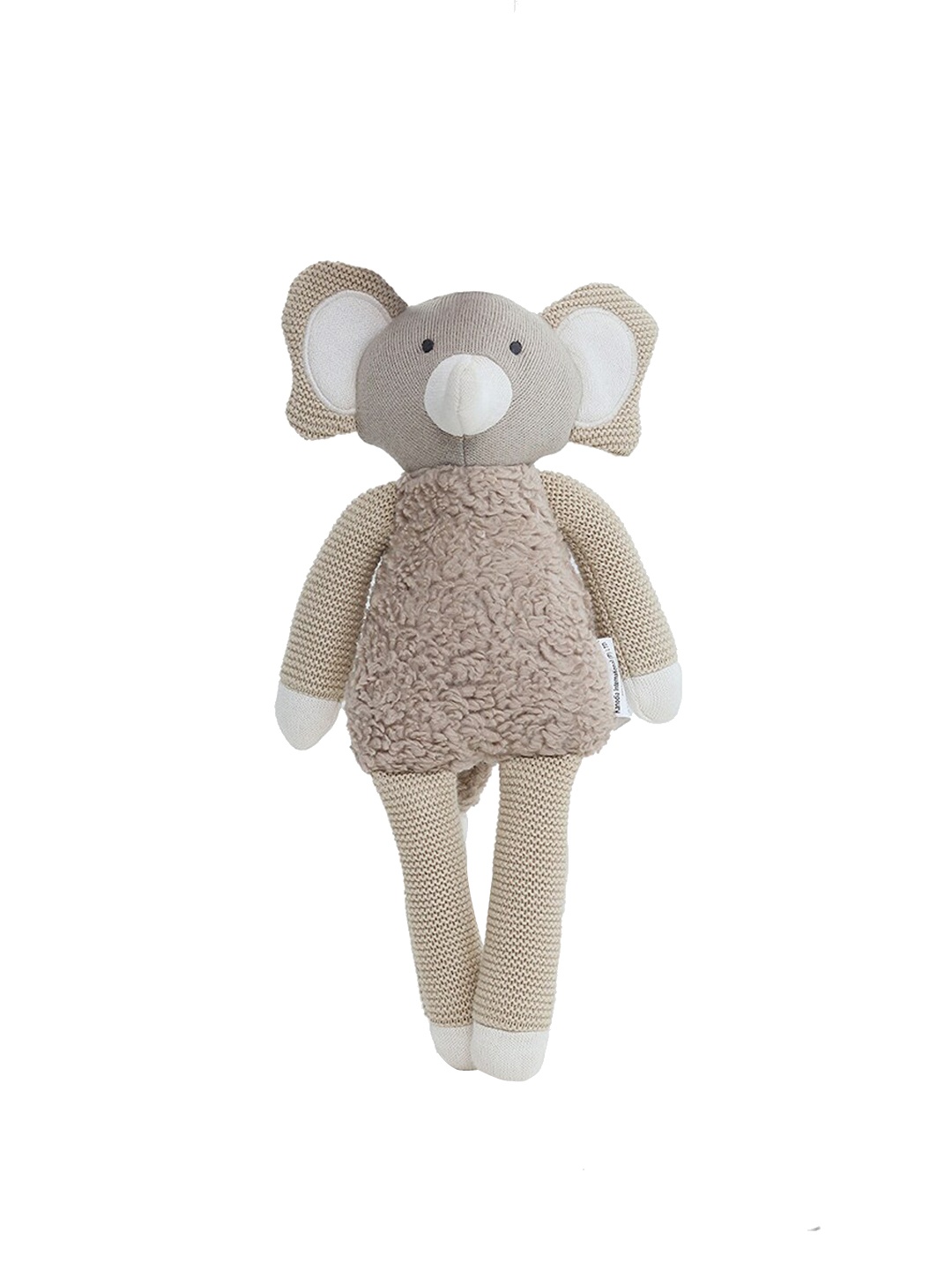 

Pluchi Kids Tiny Trunk Cotton Soft Toy, Beige