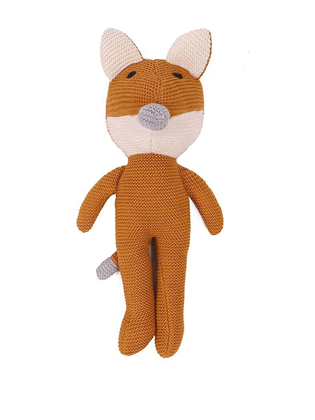 

Pluchi Kids Cotton Jolly Fox Soft Toy, Mustard