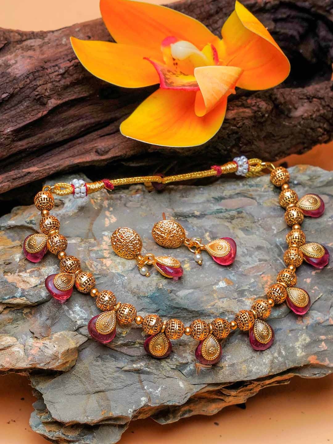 

GRIIHAM Gold Plated Jewellery Set