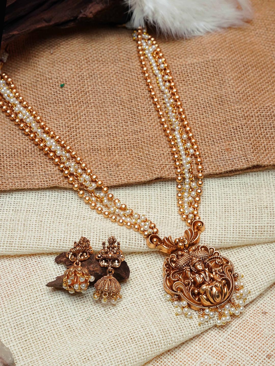 

GRIIHAM Gold Plated Jewellery Set