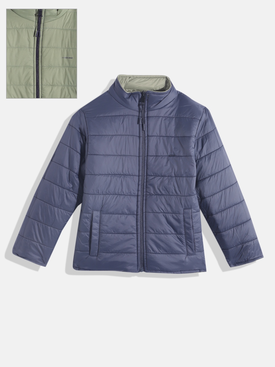 

Okane Boys Reversible Hooded Padded Jacket, Yellow