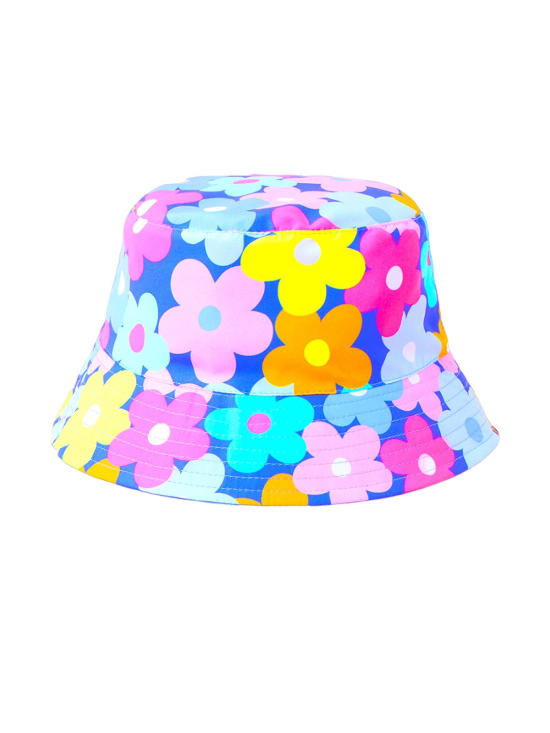 

Accessorize Girls Floral Printed Bucket Hat, Blue