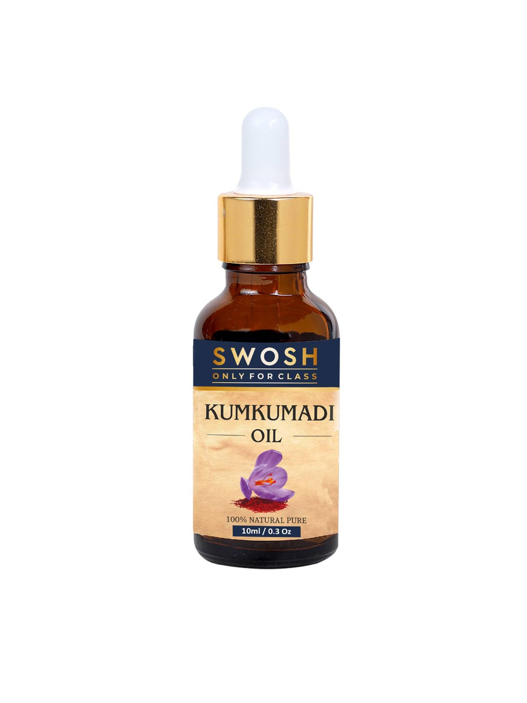 

SWOSH Ayurveda Kumkumadi Tailam Face Oil With Saffron -10ml, Brown