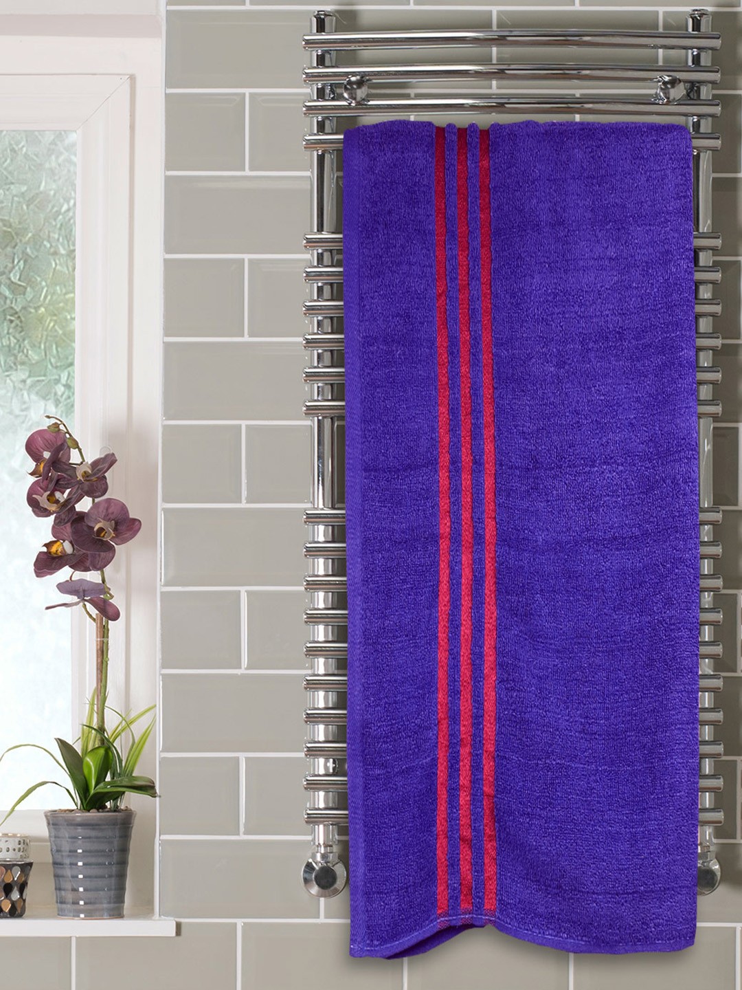 

NICKSUN Blue 2 Pieces 400 GSM Pure Cotton Bath Towels